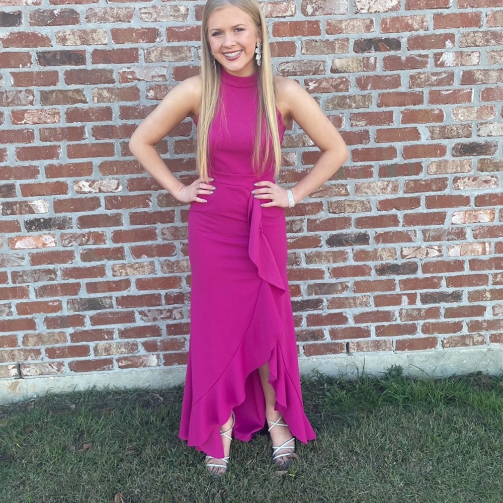 Pink formal dress